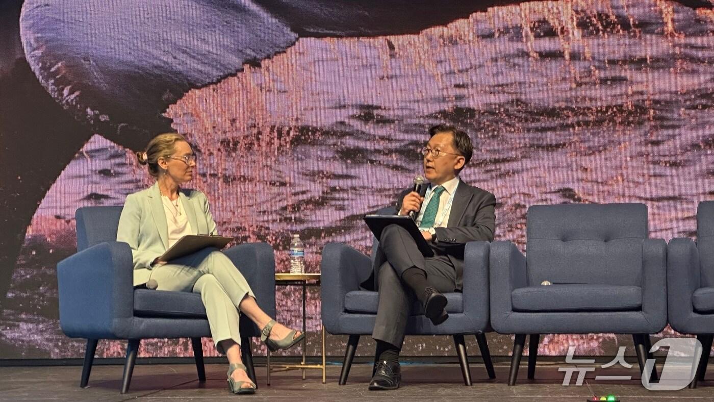 정병하 외교부 극지협력대표는 지난달 30일부터 1일&#40;현지시간&#41;까지 미국 알래스카 앵커리지에서 열린 &#39;북극 심포지엄&#40;Arctic Encounter 2025&#41;&#39;에 참석했다. 2025.08.02. &#40;외교부 제공&#41; 