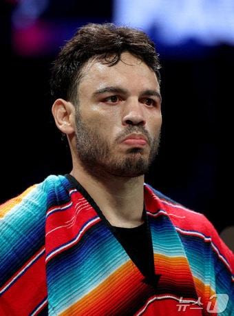 본문 이미지 - 멕시코 출신 복서 훌리오 세사르 차베스 주니어. 2025. 06. 28 ⓒ AFP=뉴스1 ⓒ News1 양은하 기자