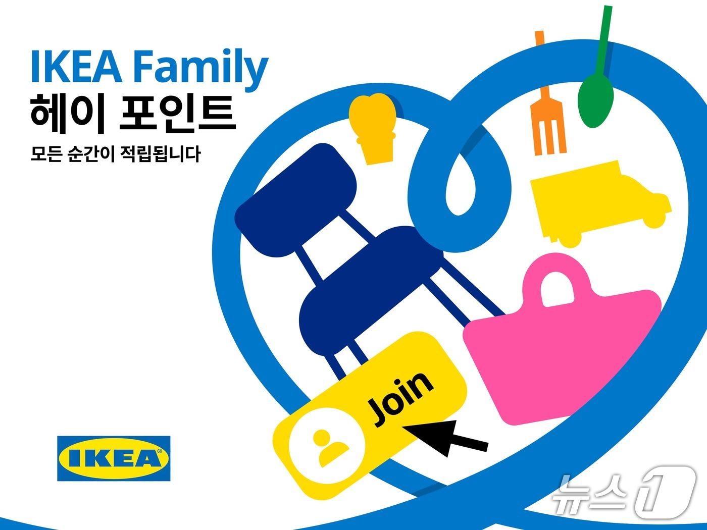 본문 이미지 - &#39;이케아 패밀리 헤이&#40;Hej&#41; 포인트&#39; 출시 &#40;이케아코리아 제공. 재판매 및 DB금지&#41;