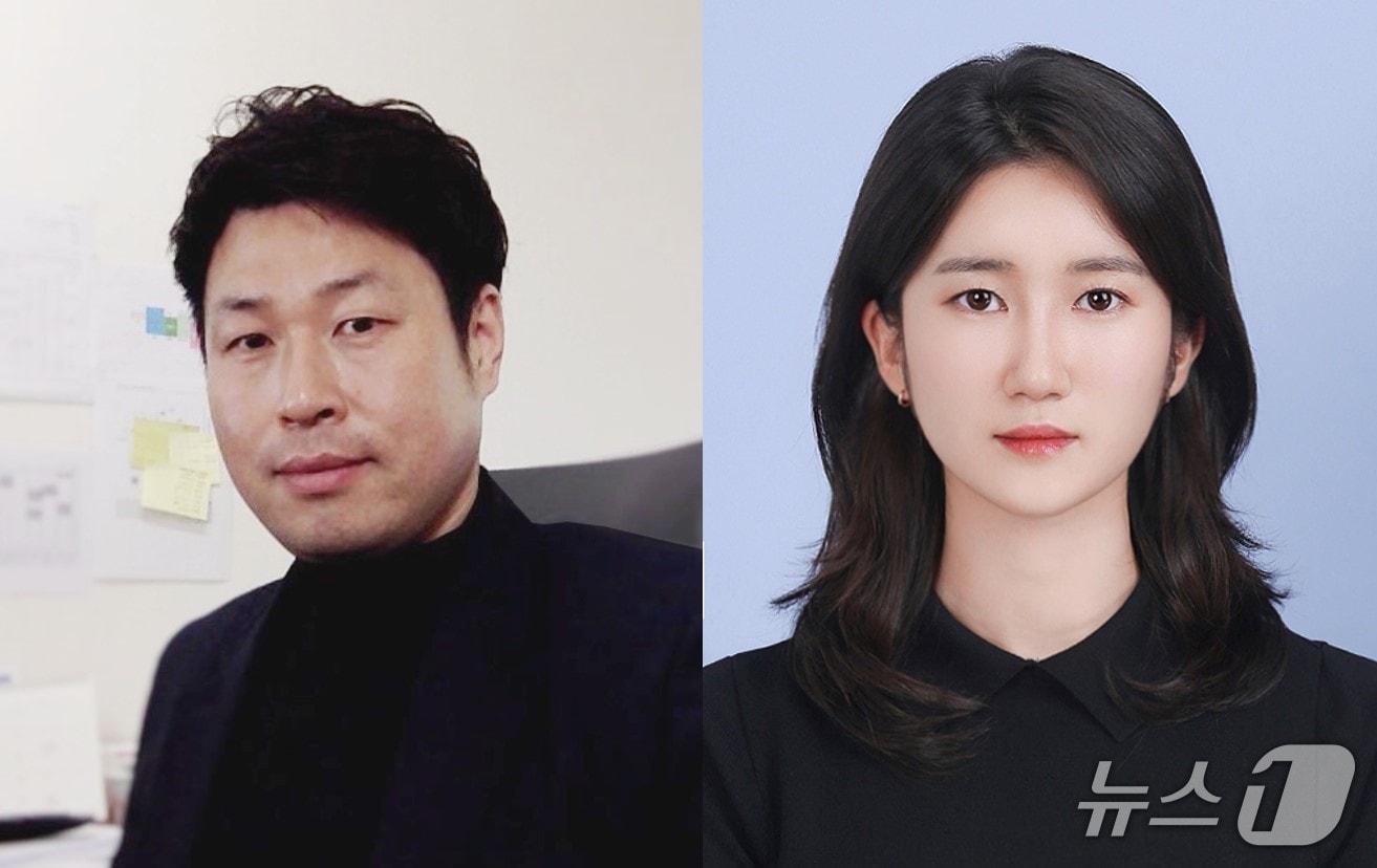 본문 이미지 - UNIST 장성연 교수(왼쪽)과 백정예 연구원.