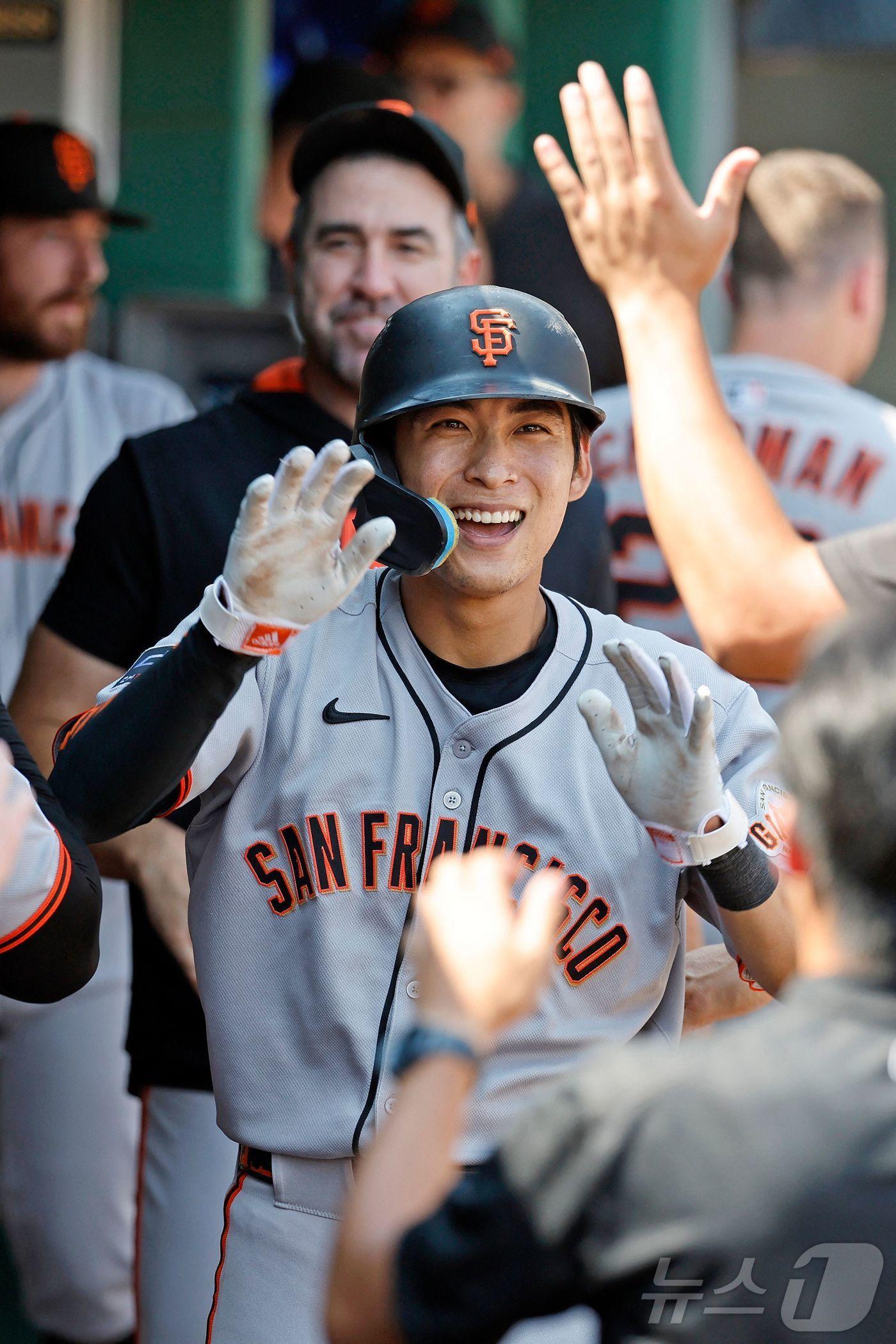 본문 이미지 - MLB 샌프란시스코 이정후.ⓒ AFP=뉴스1
