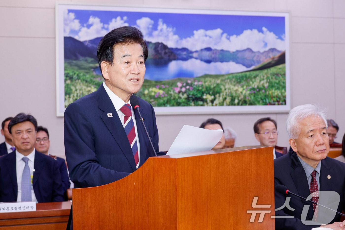 정동영 통일부 장관. 2025.8.20/뉴스1 ⓒ News1 안은나 기자