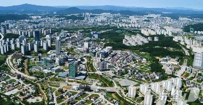 본문 이미지 - 강원혁신도시 자료 사진. &#40;원주시 제공. 재판매 및 DB금지&#41; 2025.8.20/뉴스1