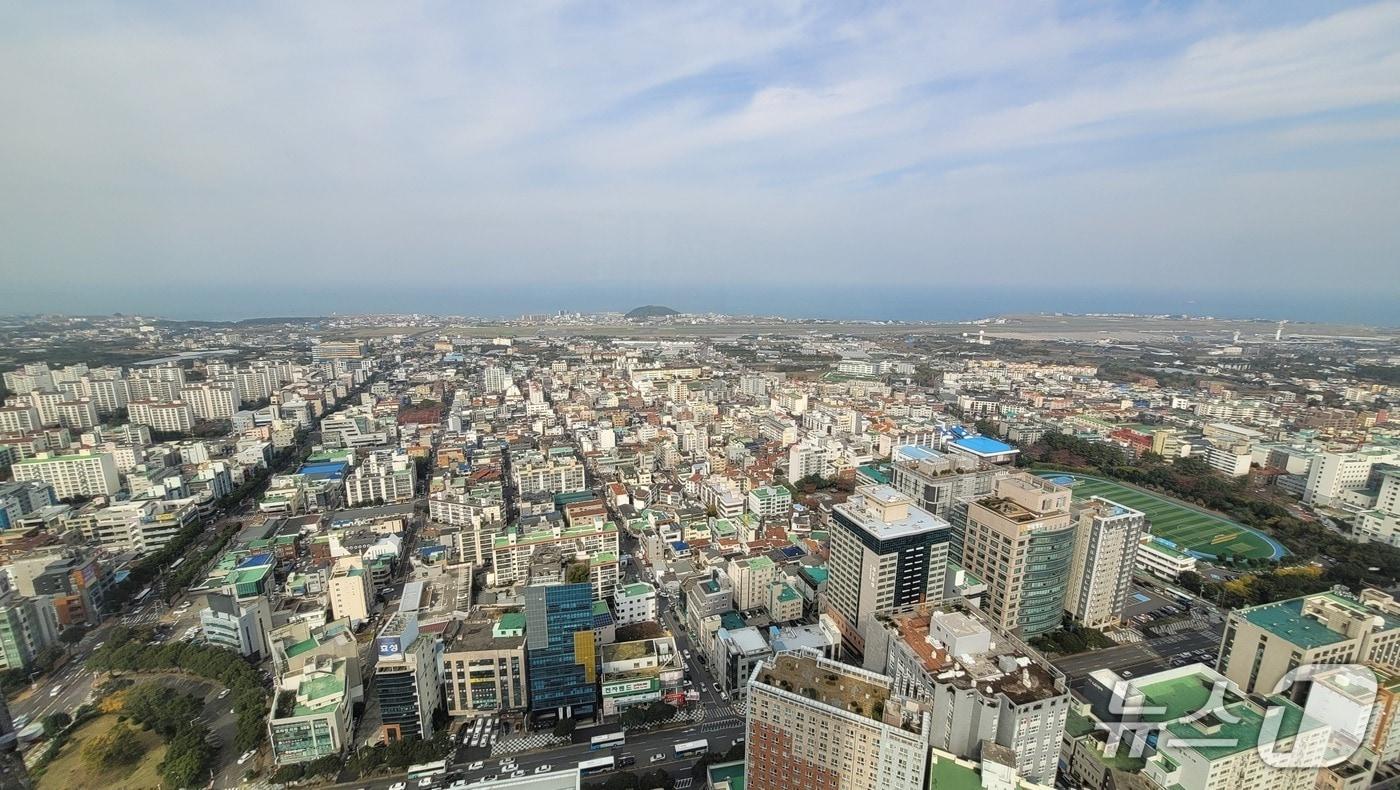 제주 도심 전경(자료사진)/뉴스1