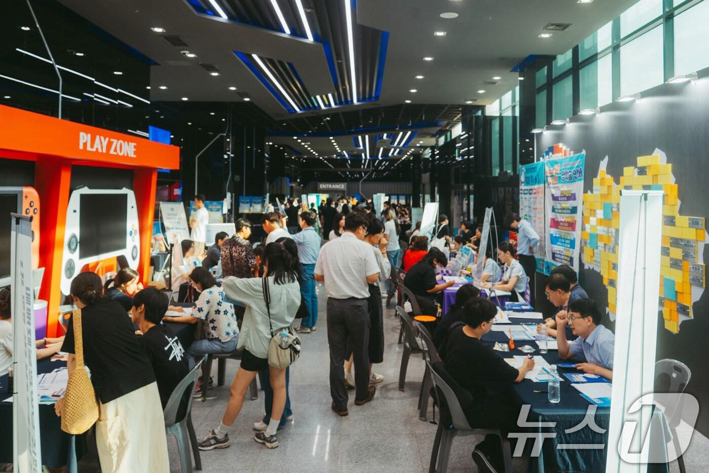 광주시 학교밖 청소년 대학 입시설명회 자료사진.&#40;광주시 제공. 재판매 및 DB 금지&#41; 