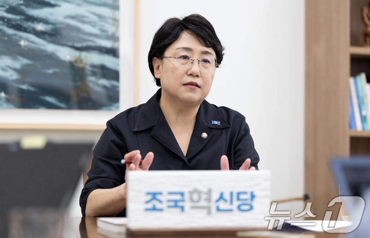 김선민 조국혁신당 국회의원. ⓒ News1 이승배 기자