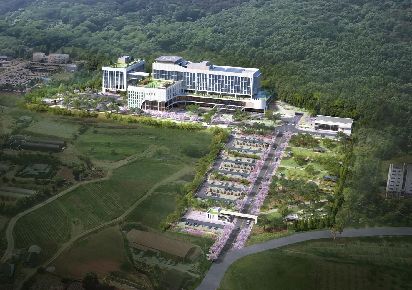 아산 경찰병원 조감도.(충남도 제공. 재판매 및 DB금지)/뉴스1 