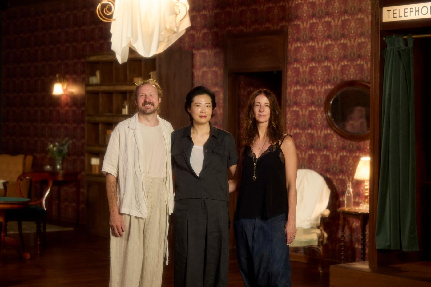 (왼쪽부터) 펠릭스 바렛, 박주영 대표, 맥신 도일(미쓰잭쓴 제공)