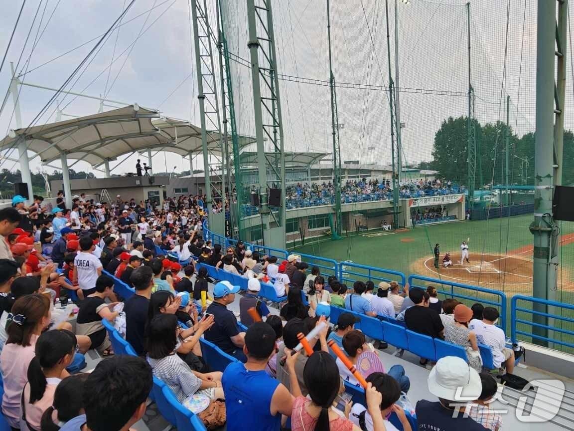 본문 이미지 - kt wiz 퓨처스 서머리그가 개최될 익산야구장.(익산시 제공. 재판매 및 DB금지)