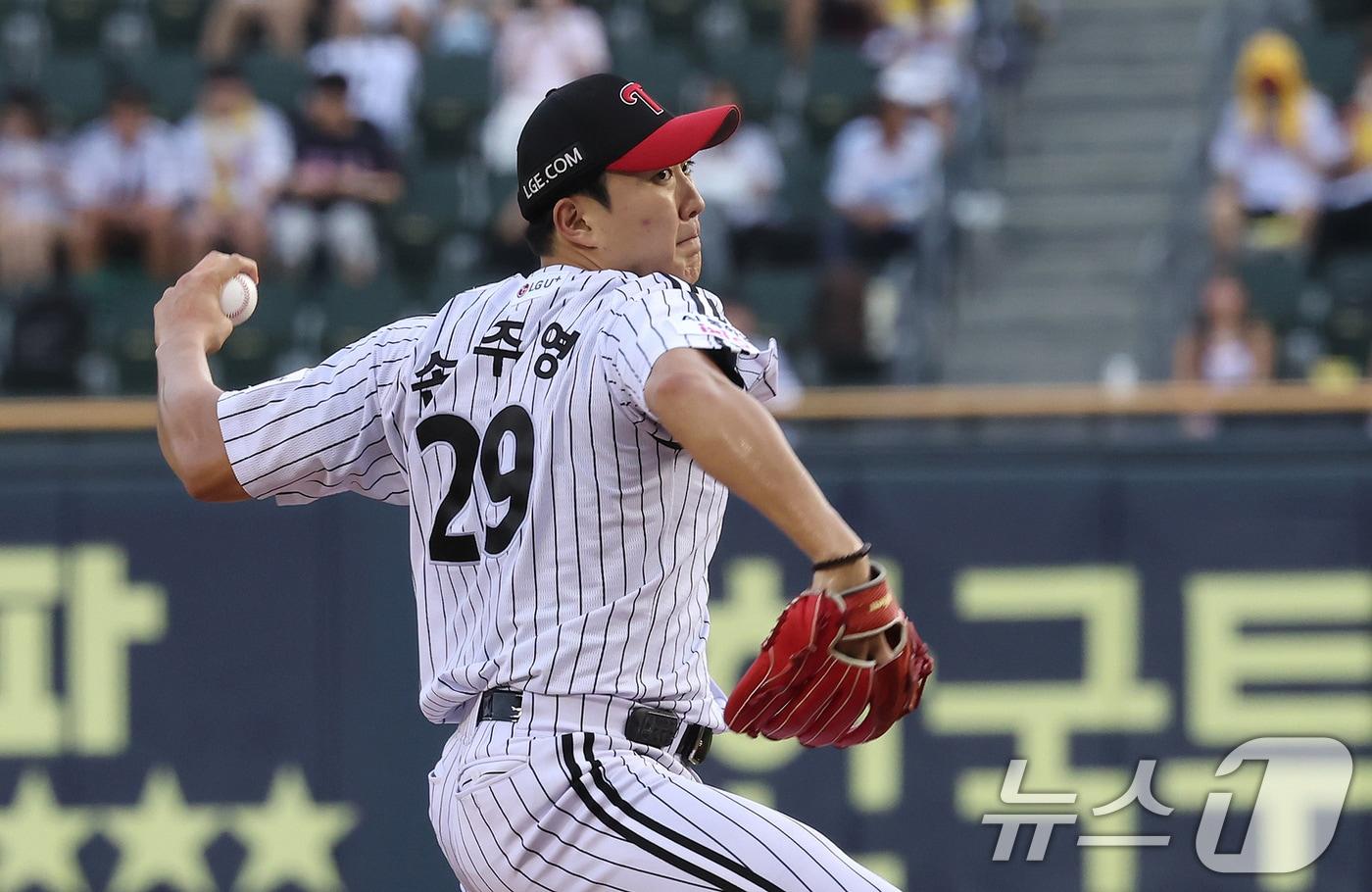 LG 트윈스 투수 손주영. 2025.8.20/뉴스1 ⓒ News1 장수영 기자