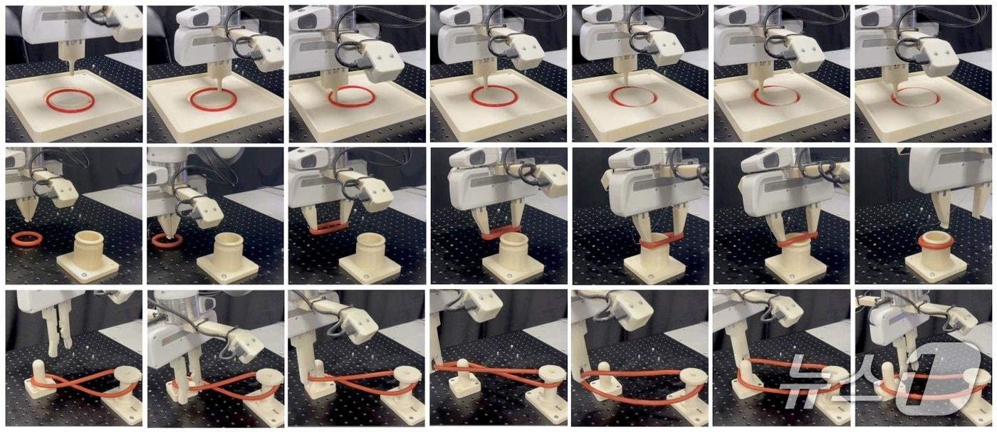 다양한 작업을 수행하는 로봇팔(KAIST 제공) /뉴스1