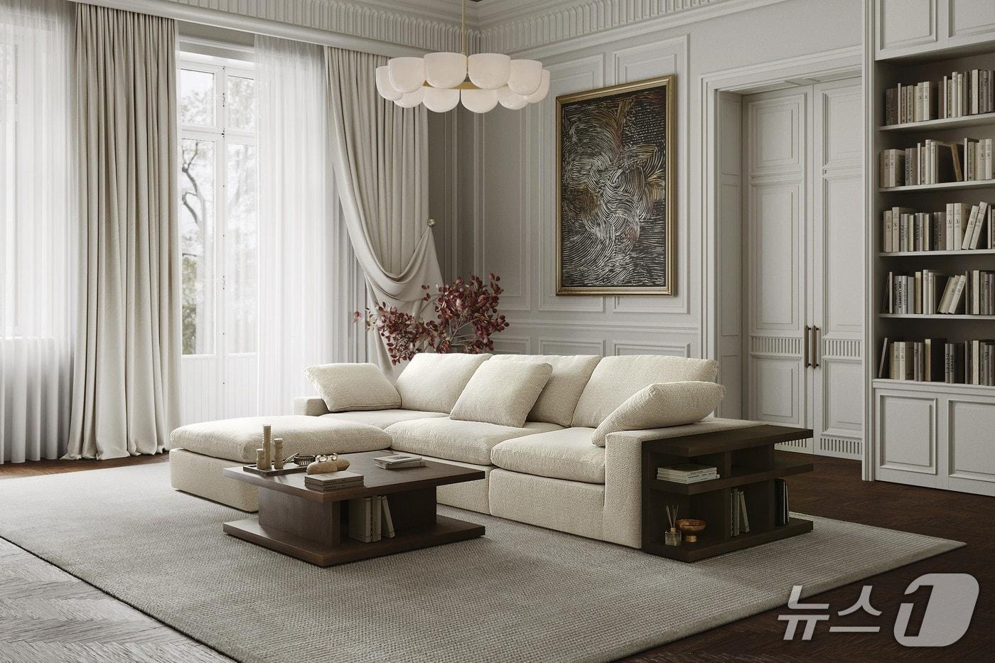 신세계까사 까사미아 캄포 구스 소파 출시 &#40;신세계까사 제공. 재판매 및 DB금지&#41;