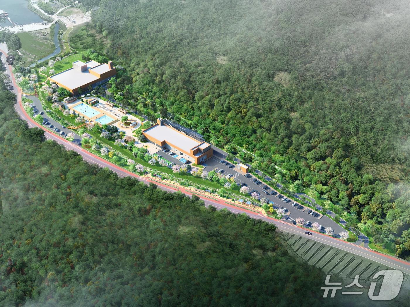 본문 이미지 - 강원 춘천시, 하수처리장 조감도.(춘천시 제공, 재판매 및 DB금지)