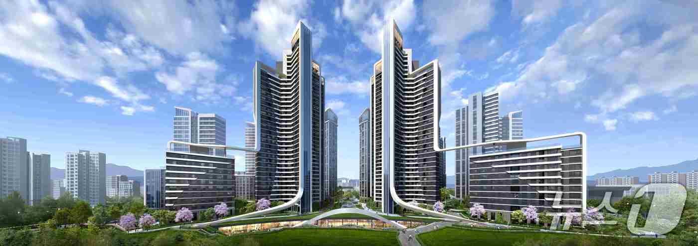 래미안 루미원 투시도&#40;삼성물산 제공&#41; 뉴스1 ⓒ News1