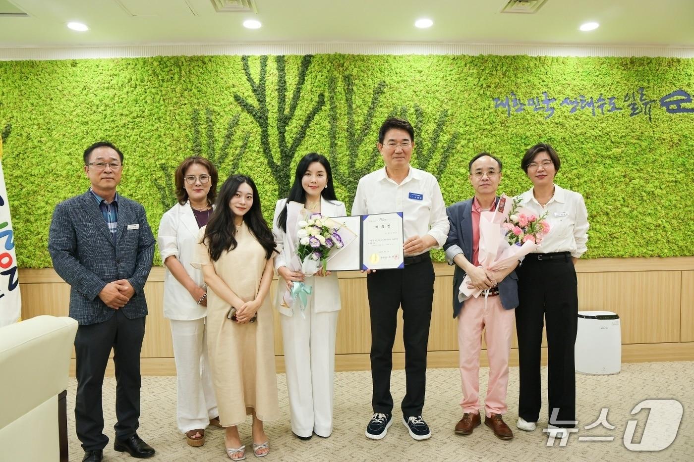 순천시립소녀소녀 합창단 지휘자 임명.&#40;독자 제공. 재판매 및 DB금지&#41;2025.8.21/뉴스1