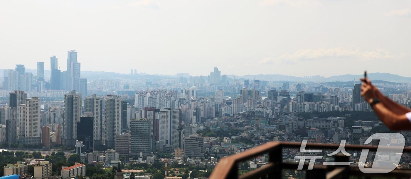 서울시내 아파트 단지의 모습. 2025.8.21/뉴스1 ⓒ News1 황기선 기자