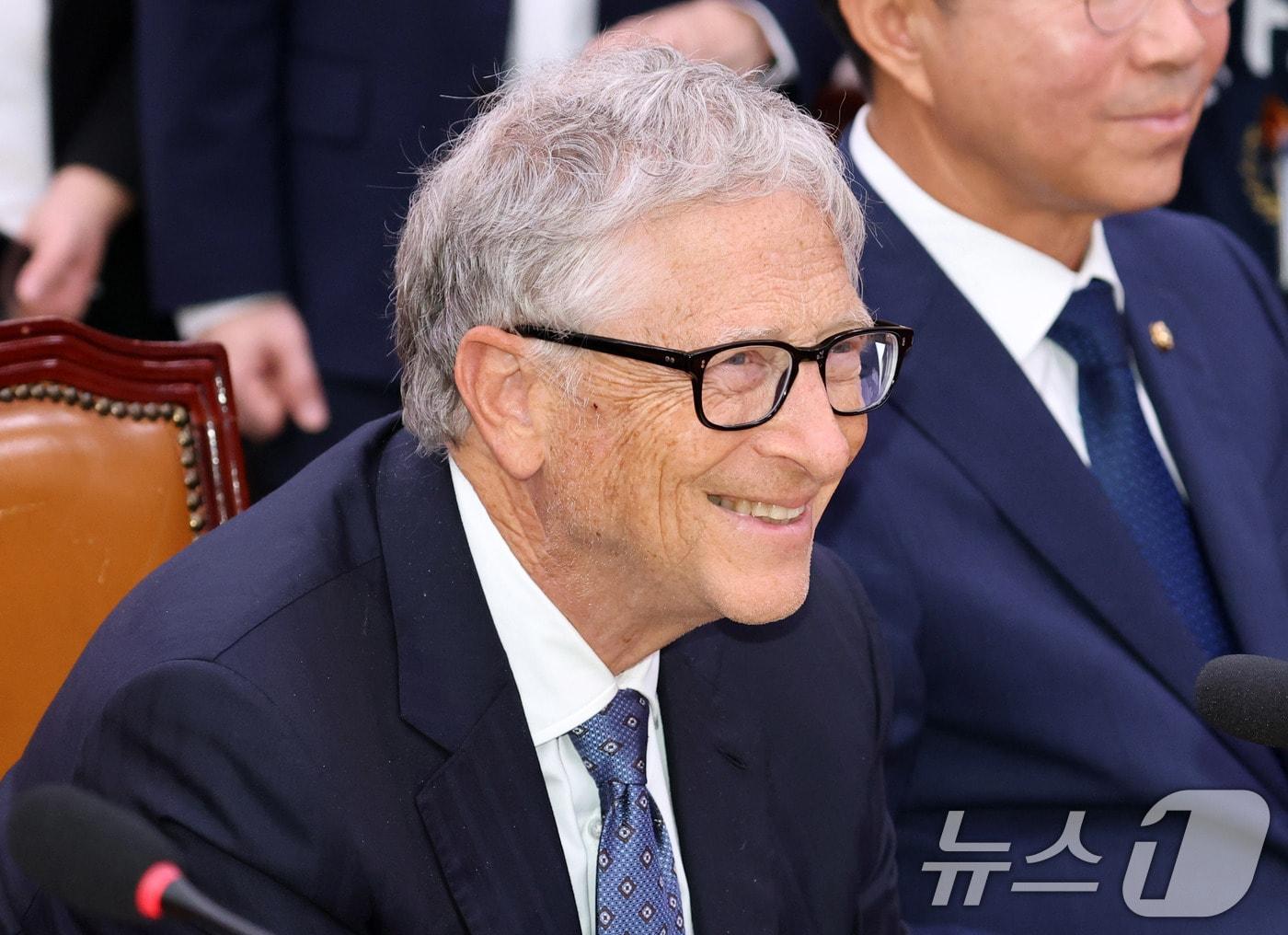 본문 이미지 - 빌 게이츠 게이츠재단 이사장. 2025.8.21/뉴스1 ⓒ News1 국회사진기자단