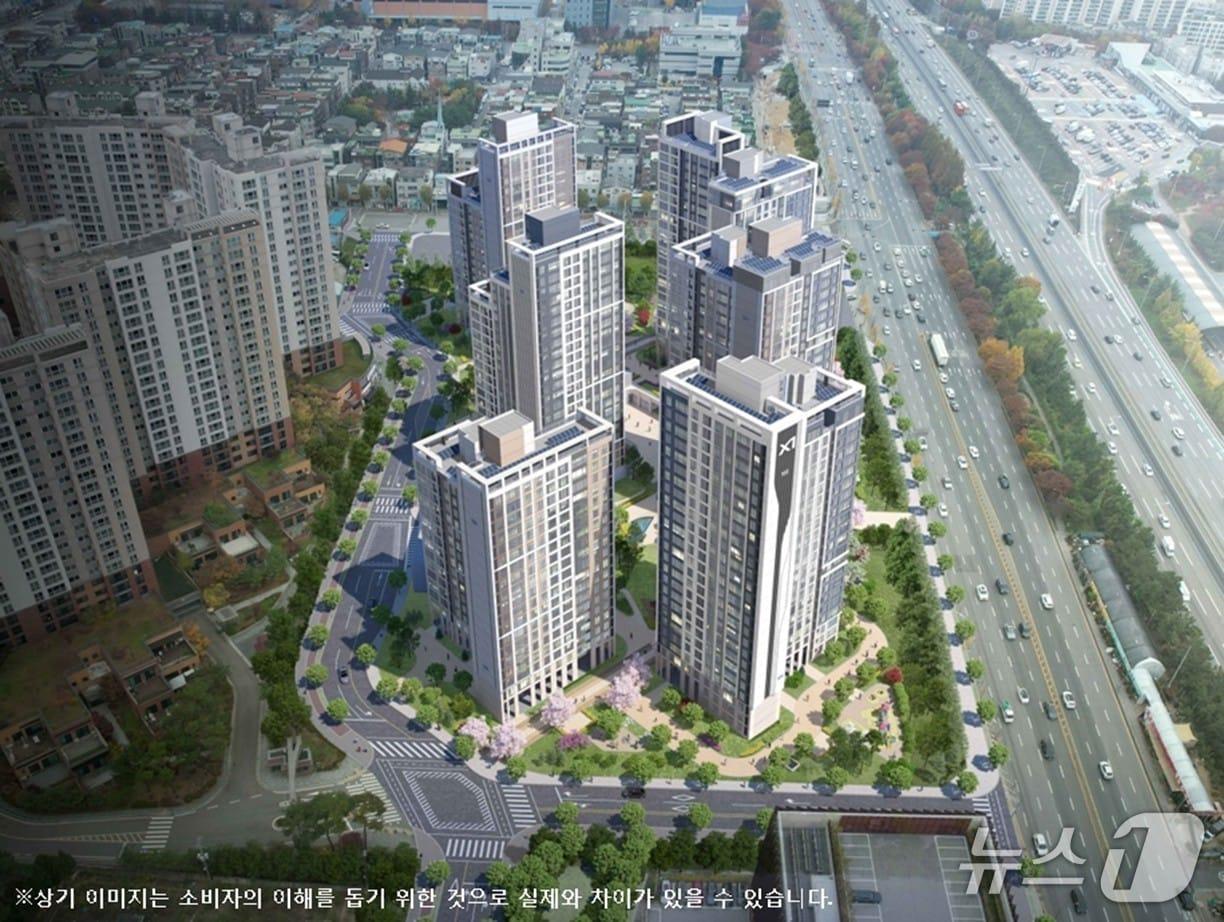 본문 이미지 -  수지자이 에디시온 조감도 