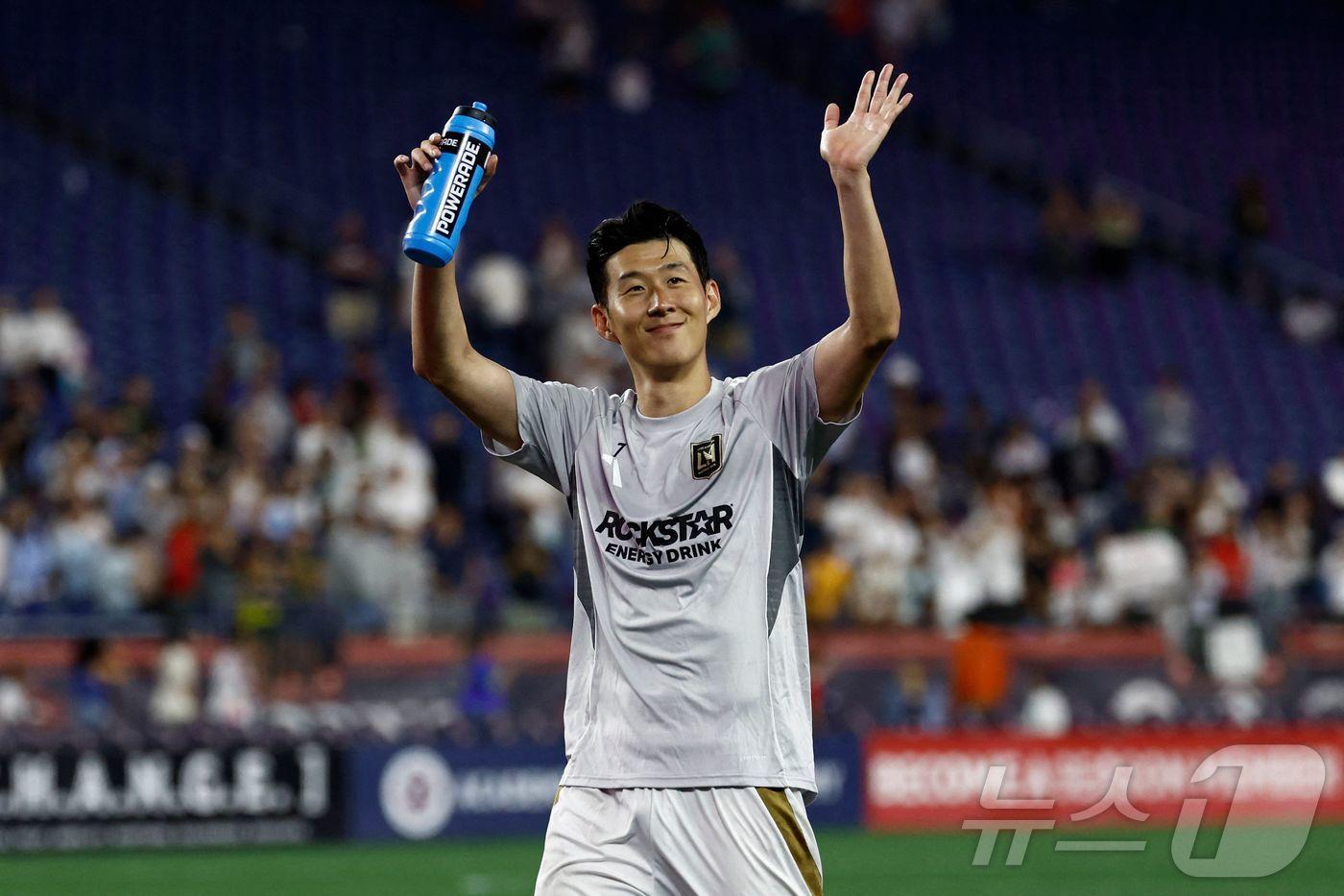 미국 메이저리그사커&#40;MLS&#41; LA FC의 손흥민. ⓒ AFP=뉴스1