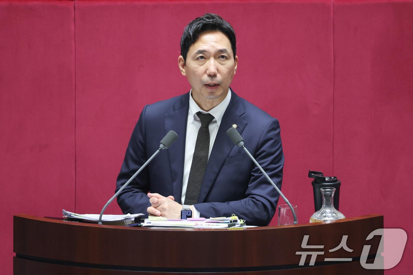 이정헌 더불어민주당 의원 ⓒ News1 안은나 기자