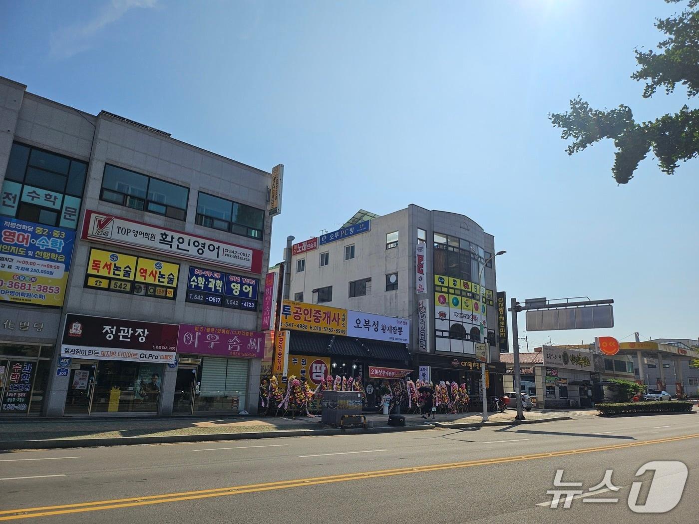 본문 이미지 - 김제시 &#39;4호 골목형 상점가&#39;로 지정된 신풍동 도작9길.&#40;김제시 제공. 재판매 및 DB금지&#41;