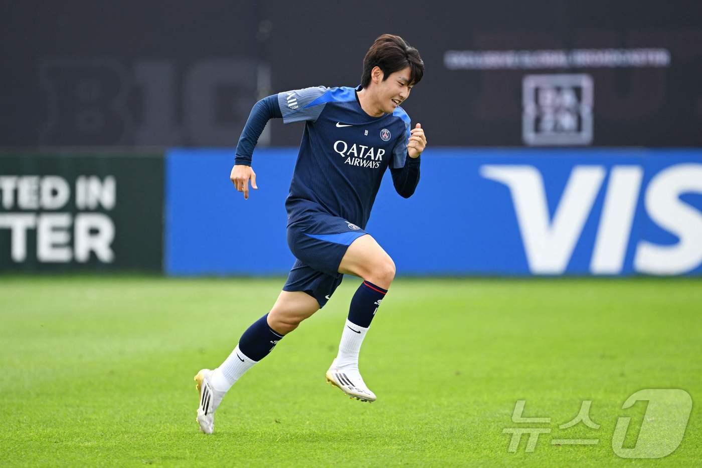 파리생제르맹의 이강인 ⓒ AFP=뉴스1