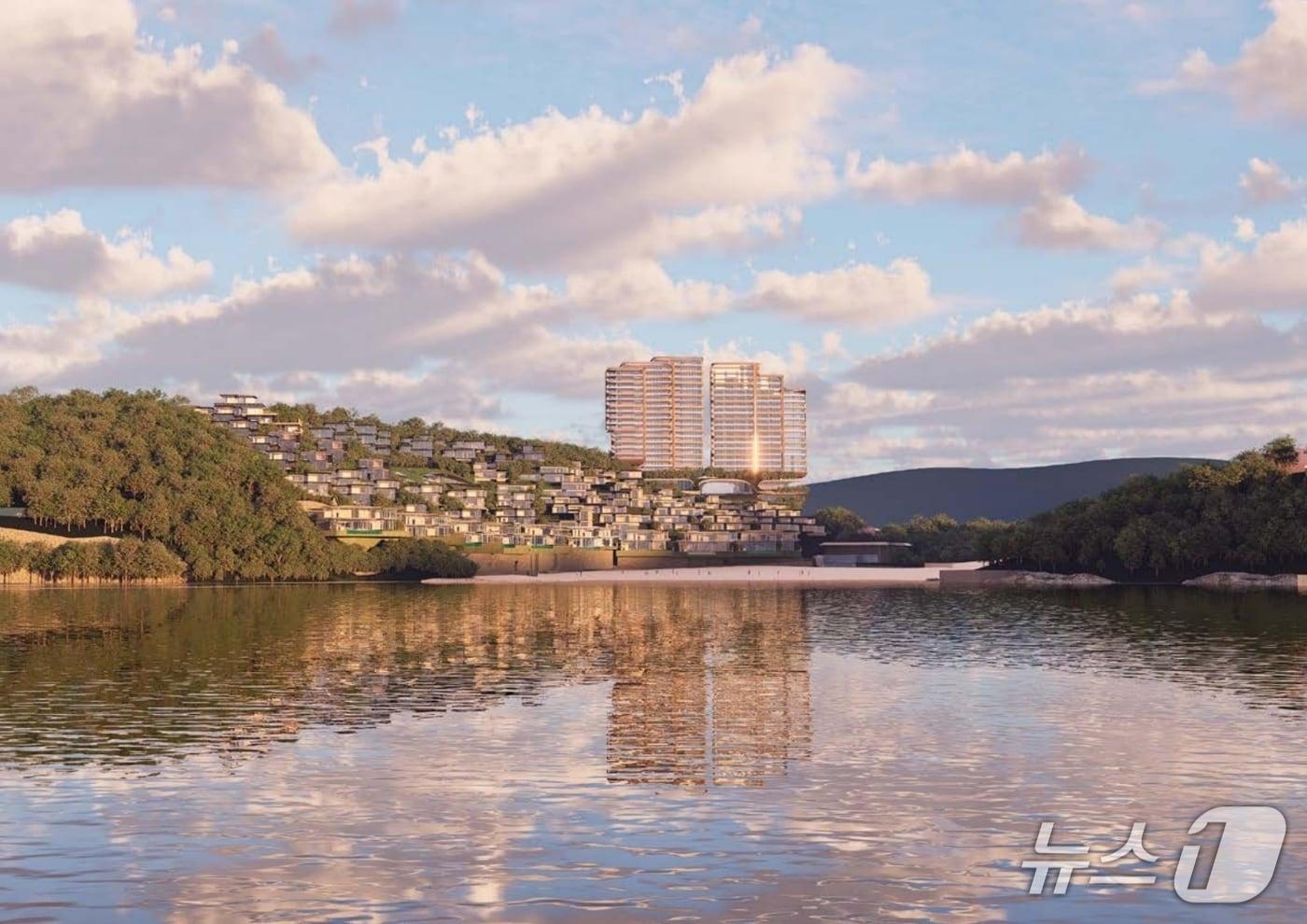 사천 남일대리조트 재개장 조감도.(사천시 제공. 재판매 및 DB금지)