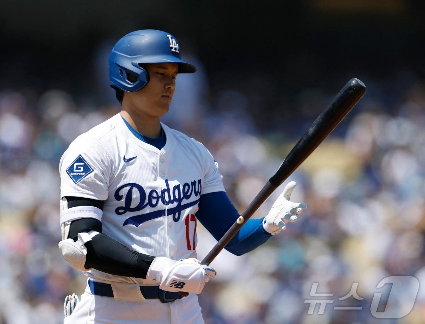 본문 이미지 - 오타니 쇼헤이의 지난해 타율은 0.310이었으나 올해 0.285로 떨어졌다. ⓒ AFP=뉴스1