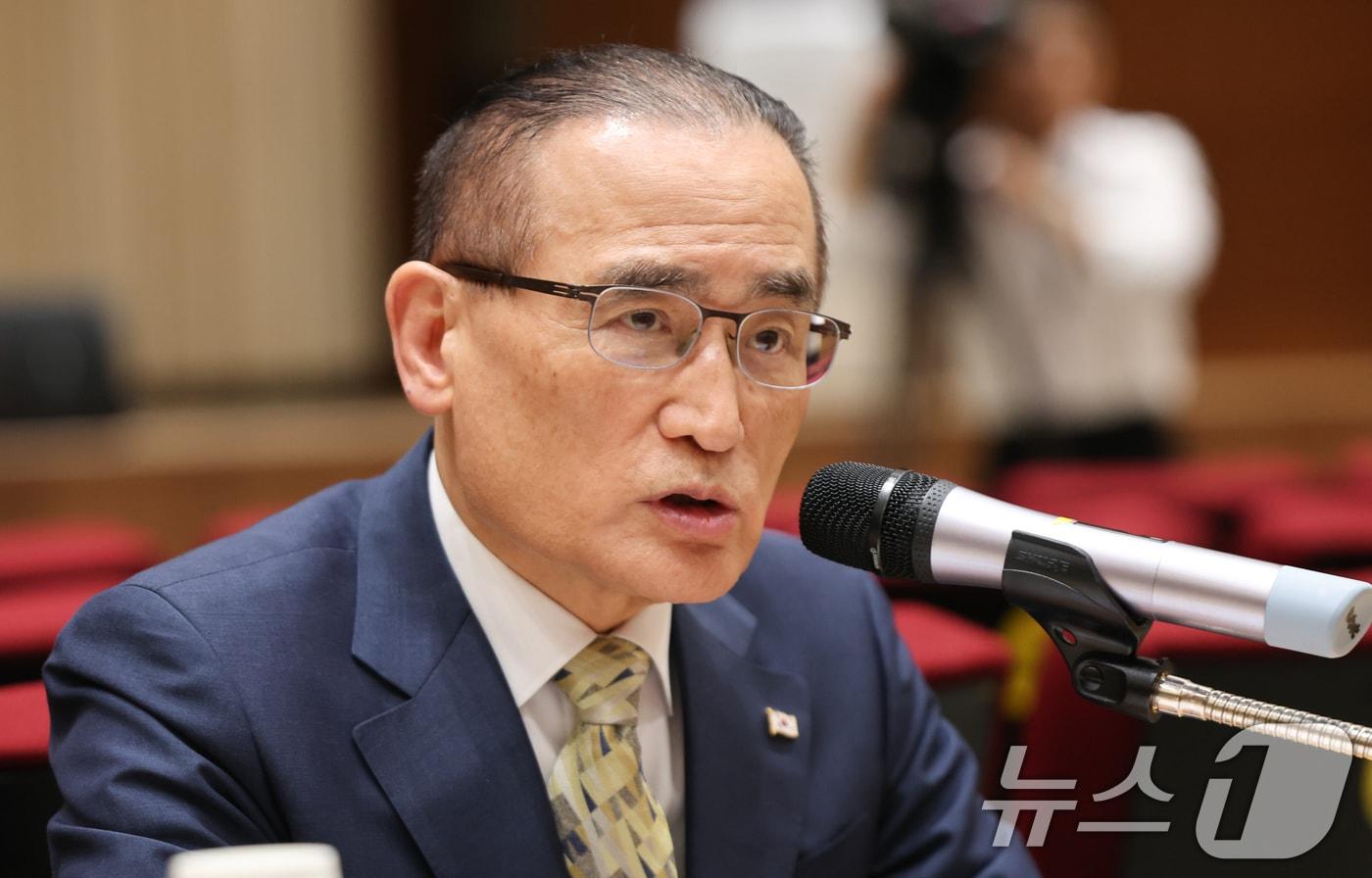 위성락 국가안보실장. 2025.8.22/뉴스1 ⓒ News1 허경 기자