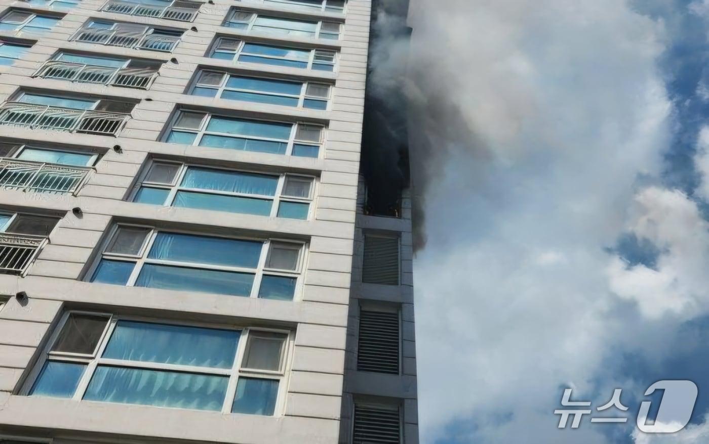 화재 현장. (경기도소방재난본부 제공. 재판매 및 DB 금지) 2025.8.22/뉴스1