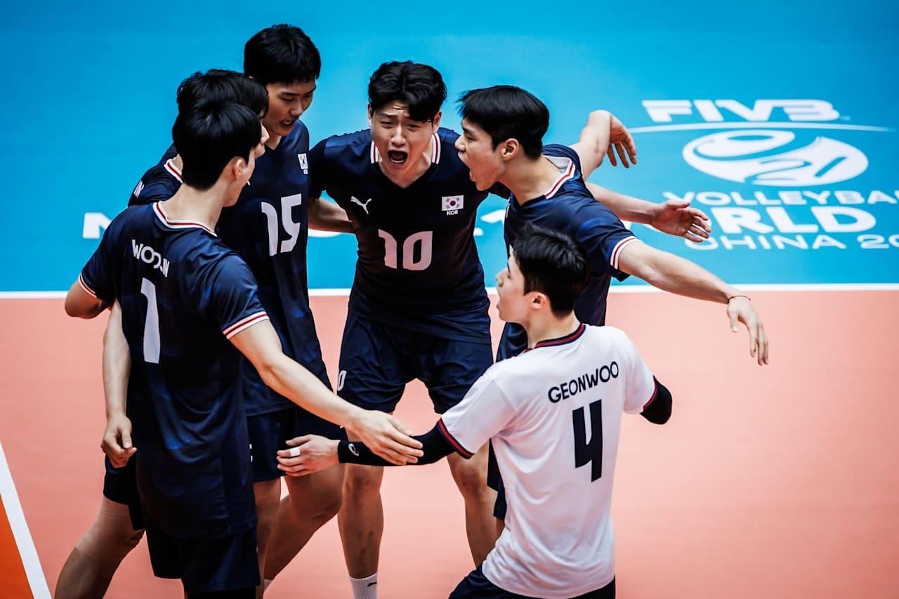본문 이미지 - 한국 남자U21 배구 대표팀(FIVB 제공) 