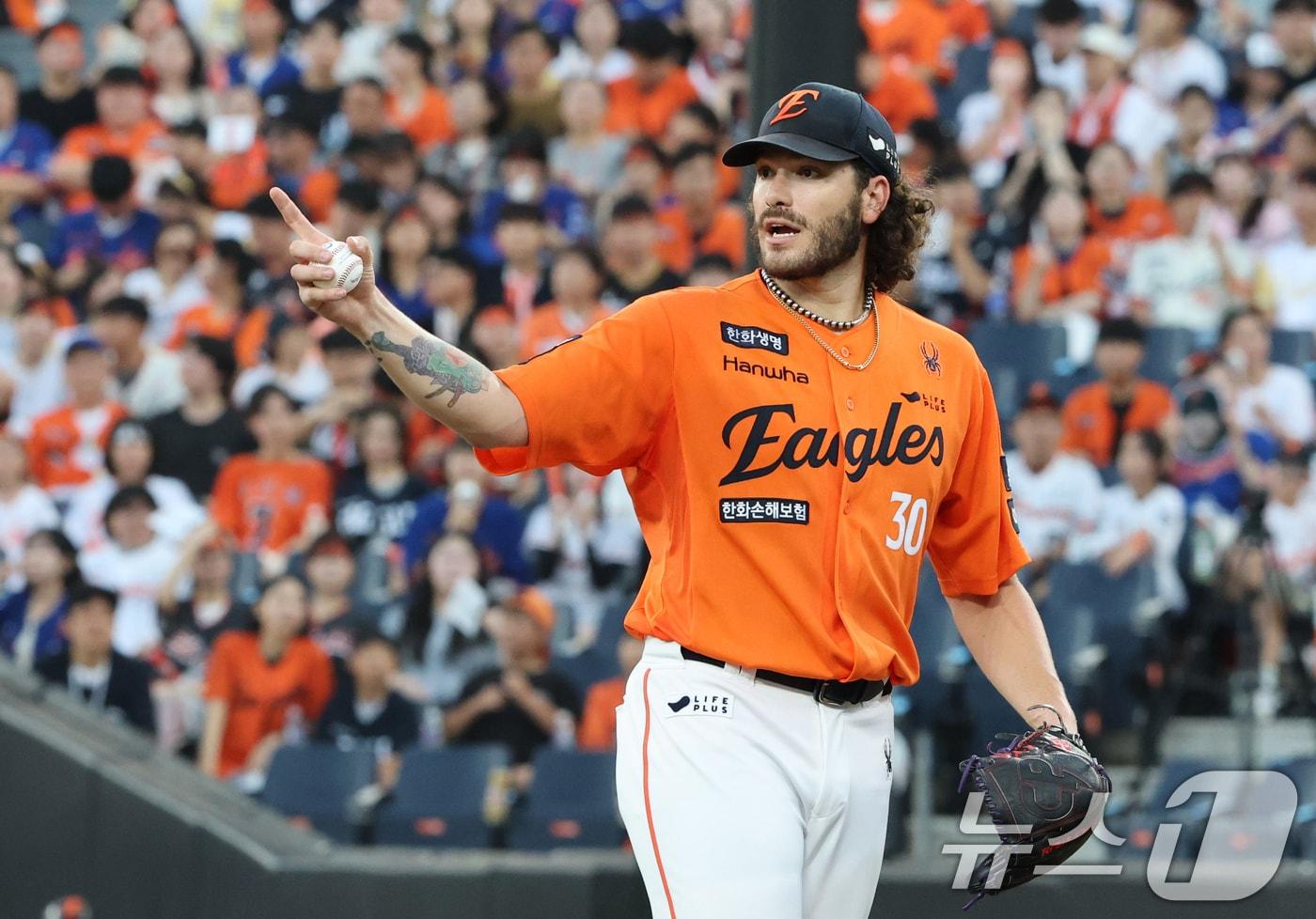 한화 이글스 외국인 투수 코디 폰세. 2025.8.22/뉴스1 ⓒ News1 김기태 기자