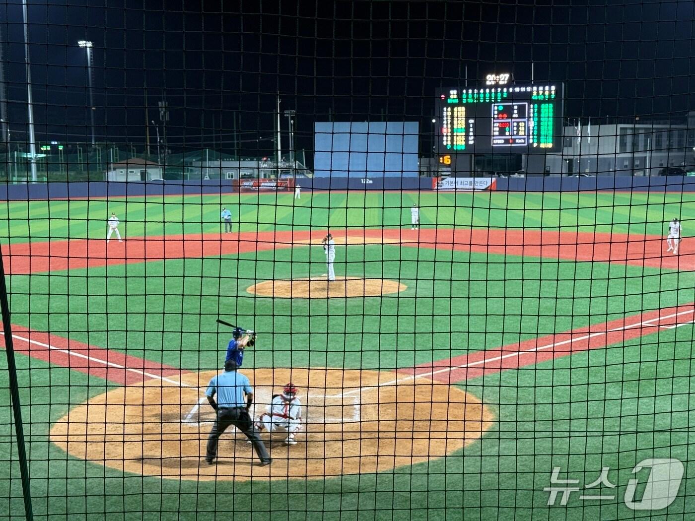 본문 이미지 - KT 위즈 퓨처스팀 홈구장인 전북 익산구장. &#40;KT 제공&#41;