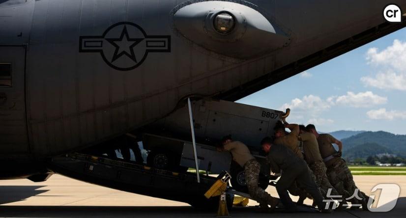 본문 이미지 - 미 공군의 첨단 무인기 &#39;MQ-9A&#39; 리퍼. &#40;DVID 제공&#41;