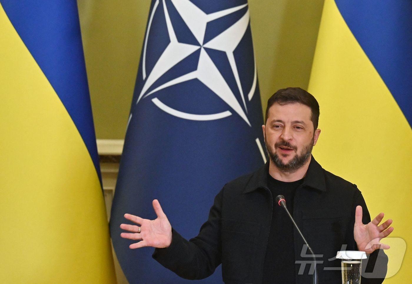 볼로드미르 젤렌스키 우크라이나 대통령. ⓒ AFP=뉴스1 ⓒ News1 류정민 특파원