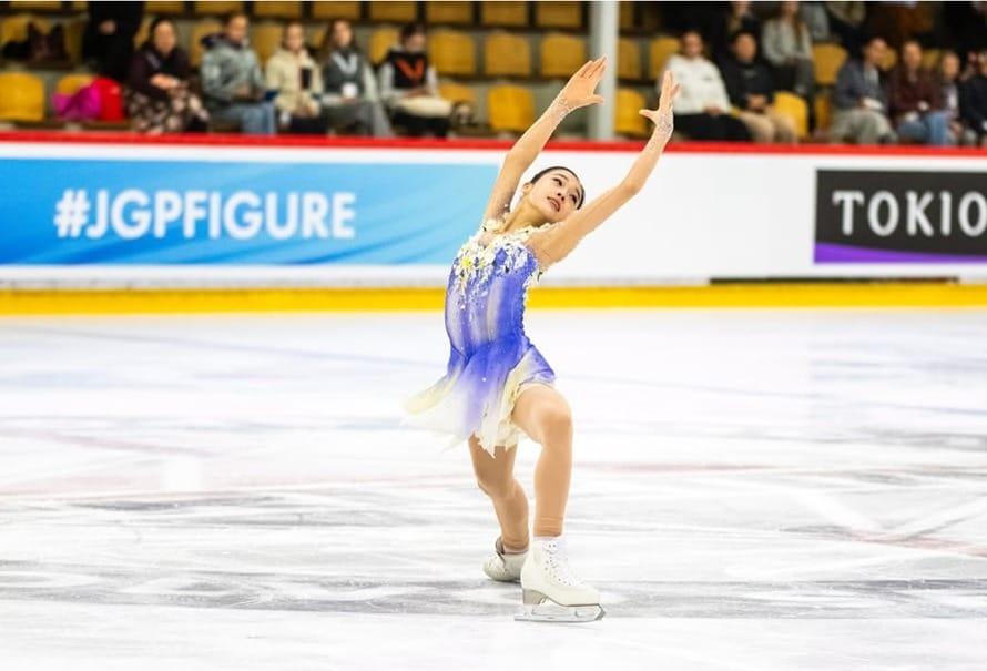 본문 이미지 - 피겨 유망주 허지유&#40;ISU  제공&#41; 