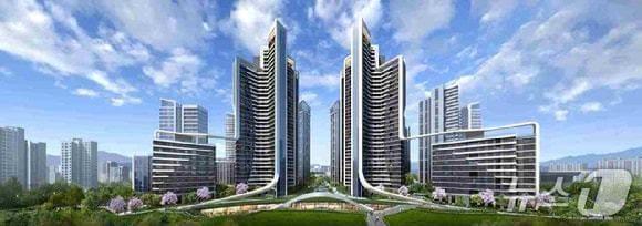 본문 이미지 -  삼성물산 &#39;래미안 루미원&#39; 조감도 &#40;삼성물산 제공&#41;