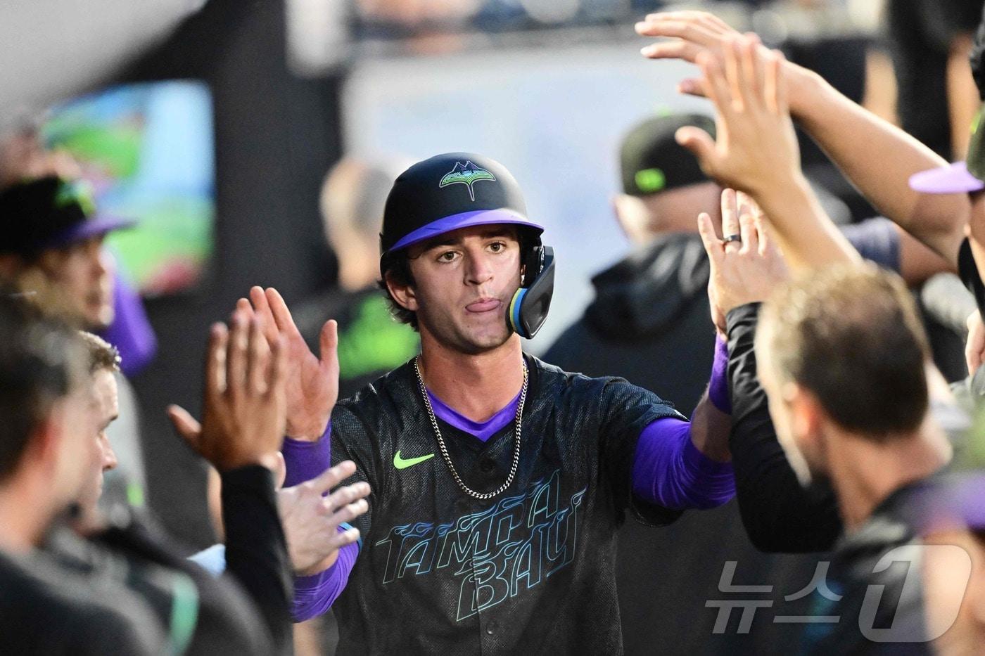 탬파베일 레이스 카슨 윌리엄스. ⓒ AFP=뉴스1