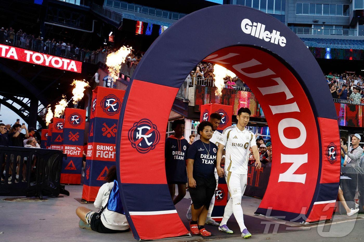 LA FC의 손흥민 ⓒ AFP=뉴스1