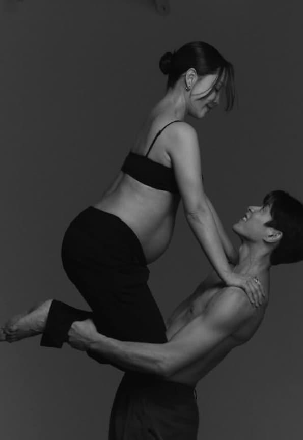 본문 이미지 - 임정희 만삭 사진