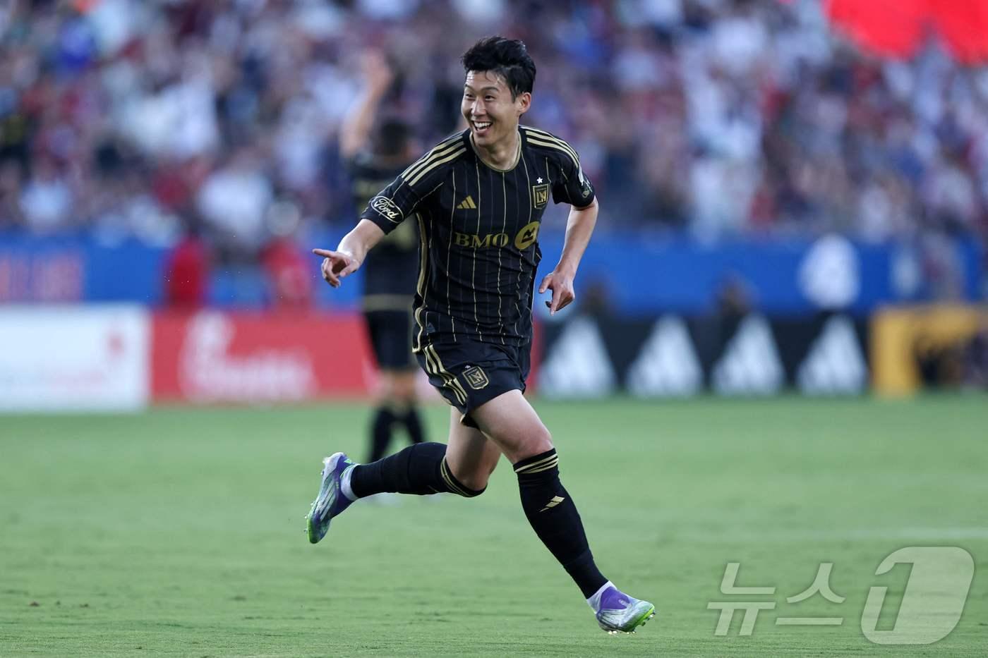MLS LA FC의 손흥민. ⓒ AFP=뉴스1