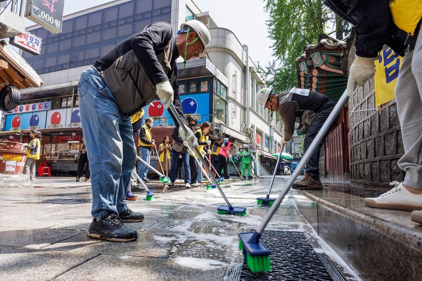 탑골공원 캠페인(종로구 제공)