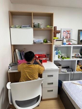 본문 이미지 - 공부방 조성 후 모습(성동구 제공)