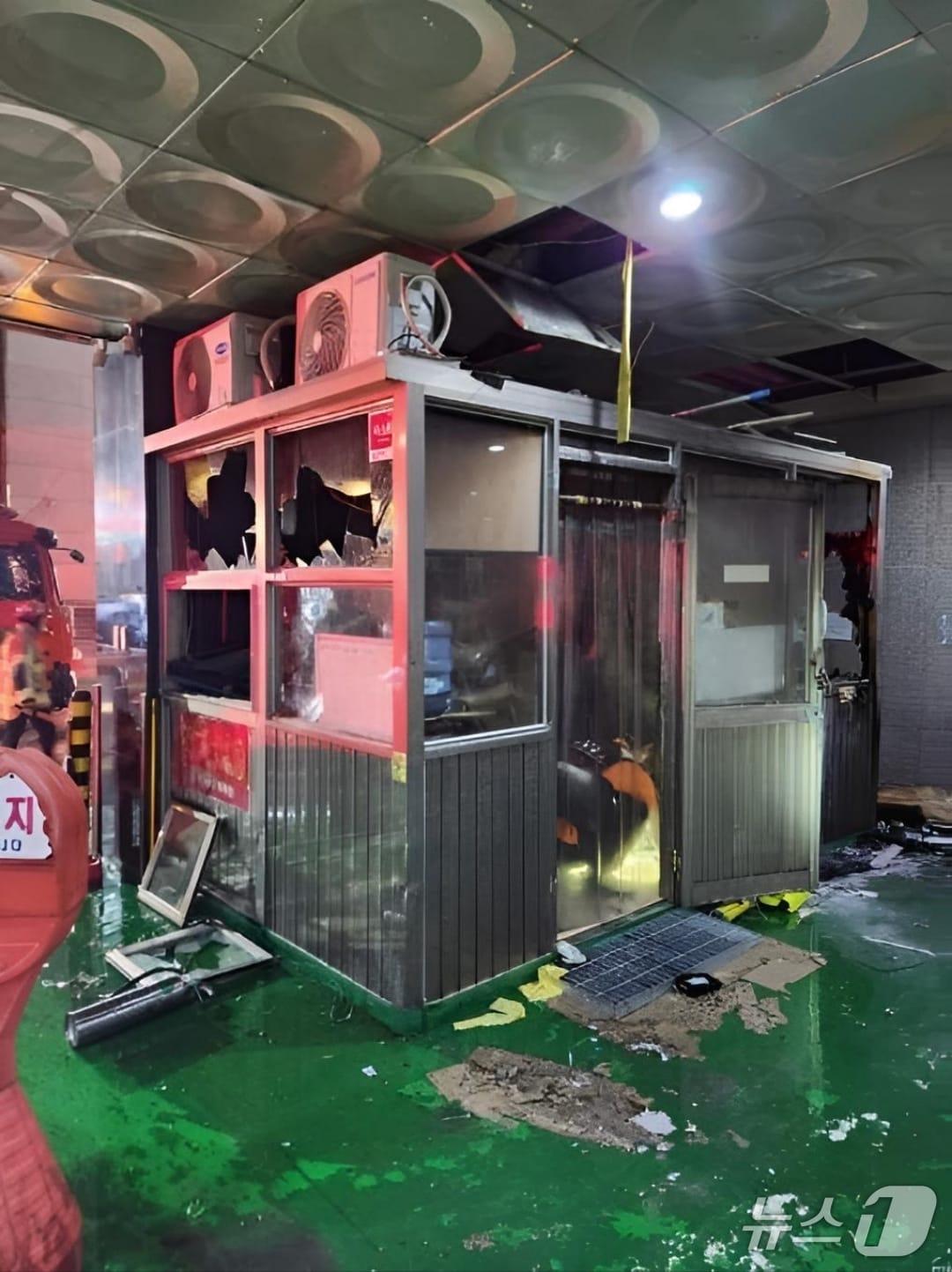 본문 이미지 - 화재 현장. (경기도소방재난본부 제공. 재판매 및 DB 금지) 2025.8.25/뉴스1