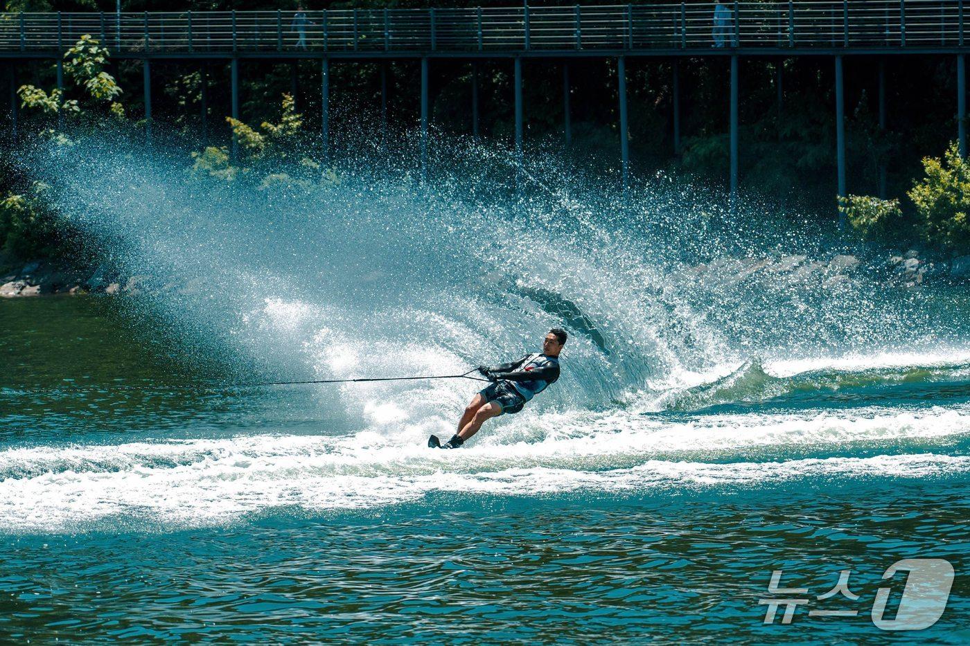  수상스키.(단양군 제공. 재판매 및 DB금지) /뉴스1  