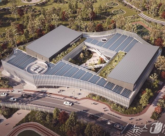 본문 이미지 - 파주 ‘운정 다누림 노인·장애인 복지관’ 조감도. (파주시 제공, 재판매 및 DB금지) 