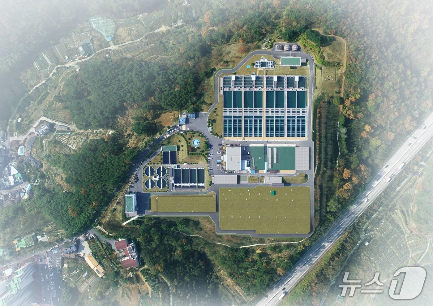 진주시 정수장 조감도(진주시 제공. 재판매 및 DB금지).