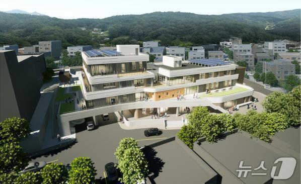 본문 이미지 - 계룡복합문화센터 조감도