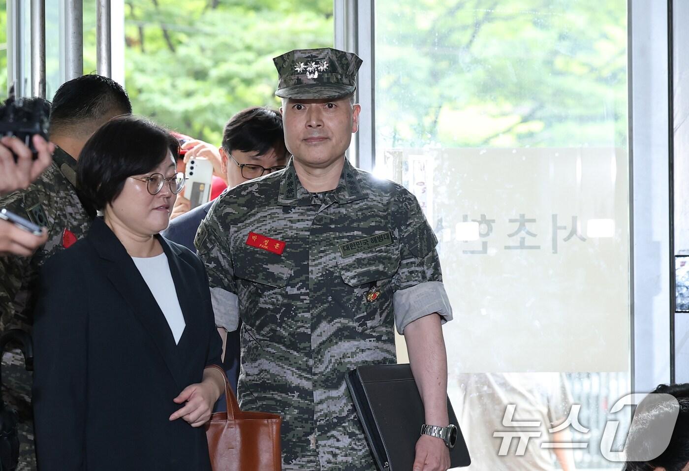 박정훈 해병대수사단장(대령). 2025.8.25/뉴스1 ⓒ News1 오대일 기자