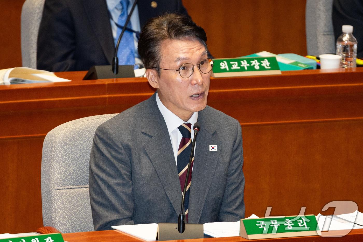 김민석 국무총리가 25일 서울 여의도 국회에서 열린 제428회 국회&#40;임시회&#41; 예산결산특별위원회 제1차 전체회의에 출석해 의원 질의에 답하고 있다. 2025.8.25/뉴스1 ⓒ News1 유승관 기자